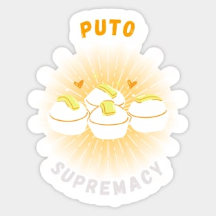 RIce cake supremacy filipino food Sticker